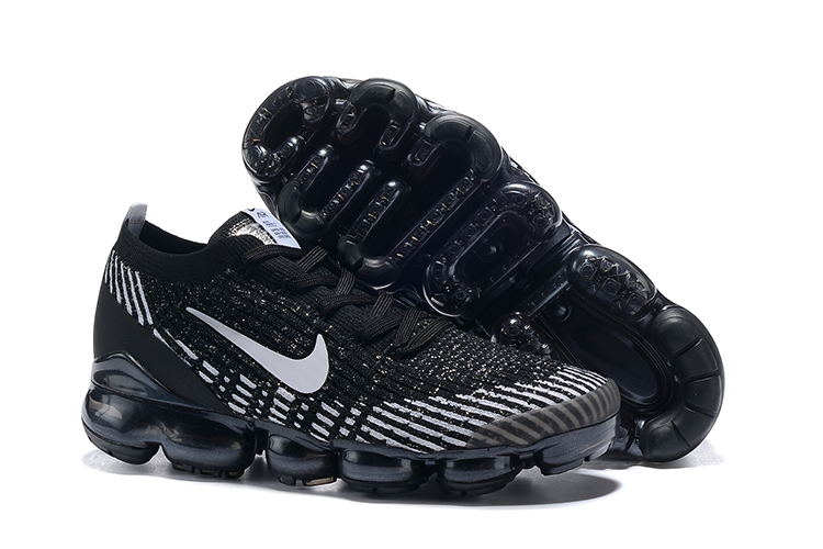 2019 Nike Air VaporMax Flyknit 3.0 Black Grey Shoes